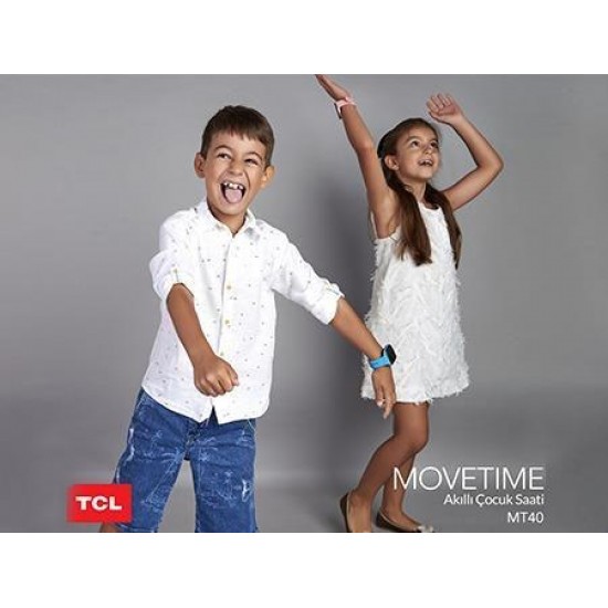 Alcatel TCL MT40X Movetime Family Watch 4G Akıllı Çocuk Saati / Mavi