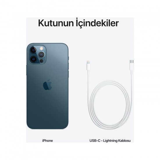 Apple iPhone 12 Pro 128 GB - Mavi (Apple Türkiye Garantili) 