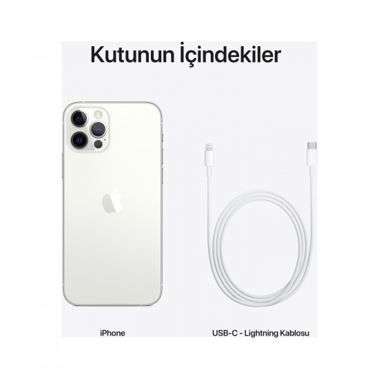 Apple iPhone 12 Pro 128 GB - Gümüş (Apple Türkiye Garantili) 