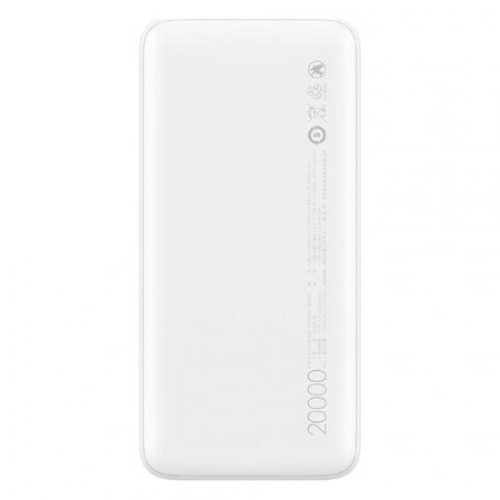 Xiaomi Redmi 20000 Mah Taşınabilir Hızlı Şarj Cihazı - USB-C - 18W 2 Çıkışlı Powerbank - Beyaz